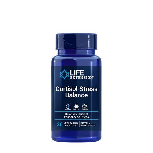 Life Extension Rovnováha kortizolu a stresu (30 Veg Kapsla)