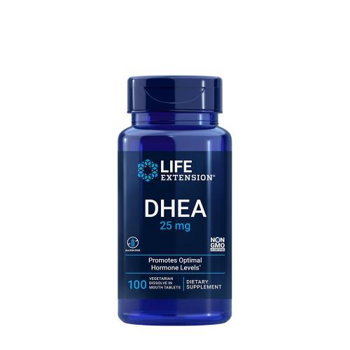 Life Extension DHEA 25 mg - tablety k rozpuštění v ústech  (100 Tableta)