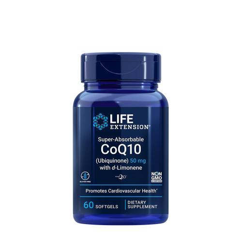 Life Extension Super-absorbovatelný CoQ10 (ubichinon) s d-limonenem  (60 Měkká kapsla)