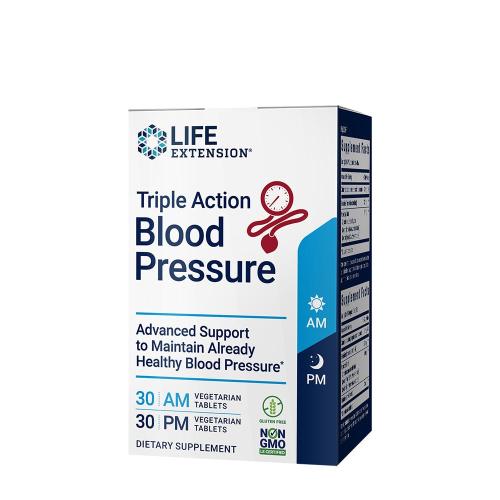 Life Extension Trojí působení na krevní tlak  (60 Veg Tableta)