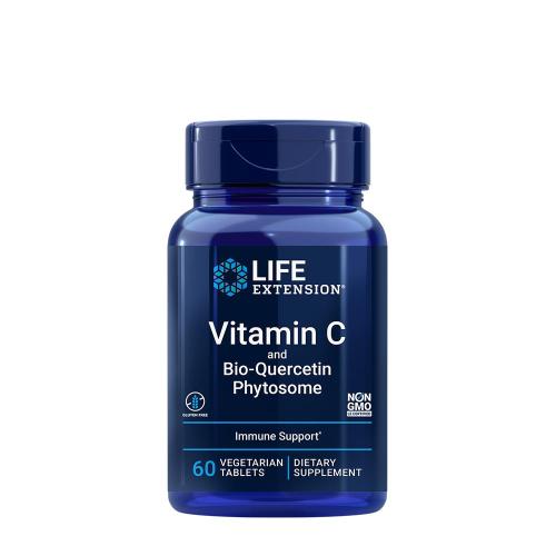 Life Extension Vitamín C a bio-kuercetin fytosom  (60 Veg Tableta)