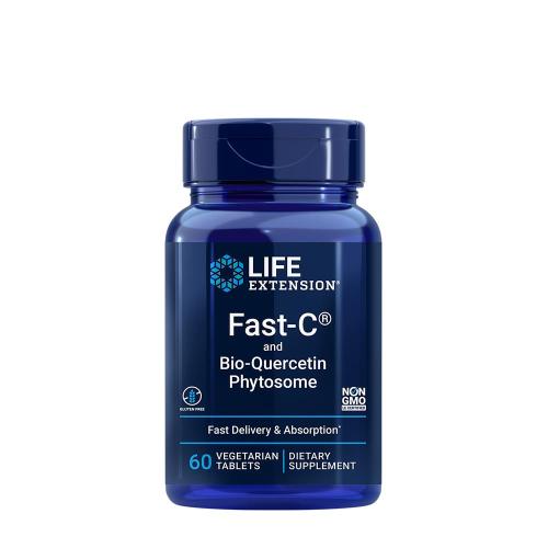 Life Extension Fast-C® a fytosom bio-kuercetinu  (60 Veg Tableta)