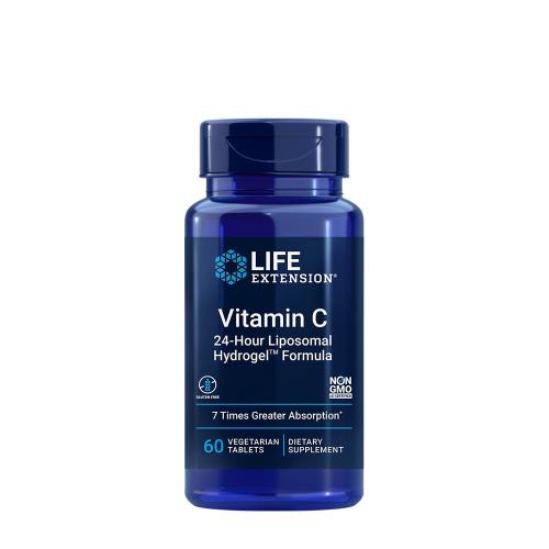 Life Extension 24hodinová lipozomální hydrogelová™ formule vitaminu C  (60 Veg Tableta)