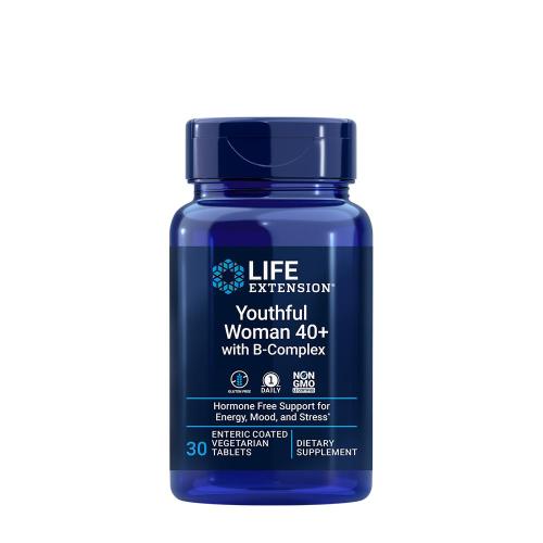 Life Extension Mladistvá žena 40+ s B-komplexem  (30 Veg Tableta)