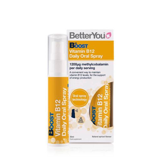 BetterYou Ústní sprej s vitamínem B12 (25 ml, Přírodní broskev)