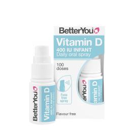   BetterYou Dlux Ústní sprej s vitamínem D pro kojence (15 ml, Bez příchutě)
