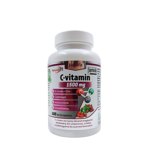 JutaVit Vitamin C 1500 mg + Acerola + D3 + Zinc (100 Tableta)