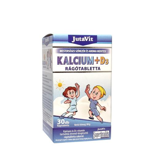 JutaVit Calcium + D3 chewable tablets for Children (30 Žuvacia tableta)