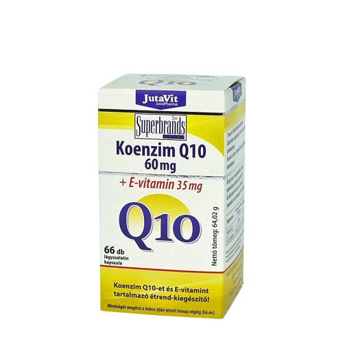 JutaVit Coenzyme Q10 60 mg softgel (66 Měkká kapsla)