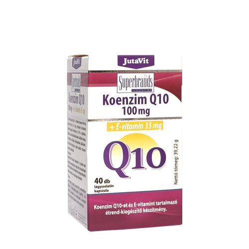 JutaVit Coenzyme Q10 100 mg + Vitamin E capsule (40 Tableta)