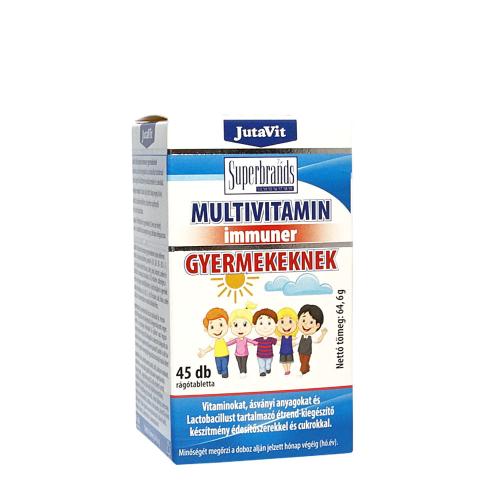 JutaVit Multivitamin Immuner chewable tablets For Kids (45 Žuvacia tableta)