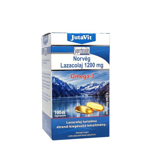 JutaVit Norwegian Omega-3 Salmon Oil 1200 mg softgel (100 Měkká kapsla)