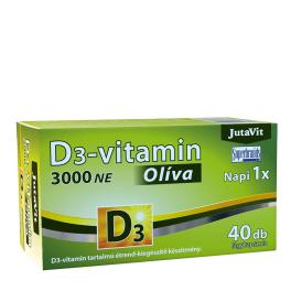 JutaVit Vitamin D3 3000 IU (Olive) (40 Měkká kapsla)