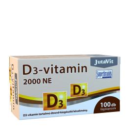 JutaVit Vitamin D3 2000 IU (50 mcg) (100 Měkká kapsla)