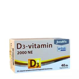 JutaVit Vitamin D3 2000 IU (40 Měkká kapsla)