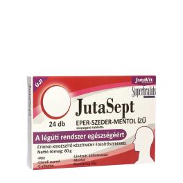   JutaVit JutaSept Lozenges (24 pastilek, Jahoda–Ostružina–Mentol)