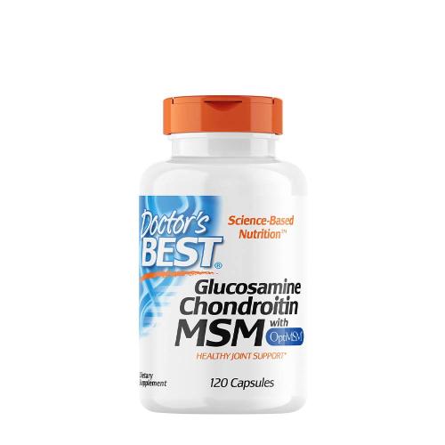 Doctor's Best Glukosamin Chondroitin MSM tobolky s OptiMSM (120 Kapsla)