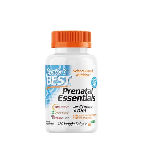 Doctor's Best Prenatal Essentials - těhotenský vitamín (120 Veggie Měkká kapsla)
