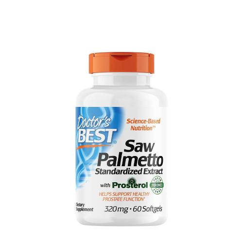Doctor's Best Saw Palmetto extrakt 320 mg  (60 Měkká kapsla)
