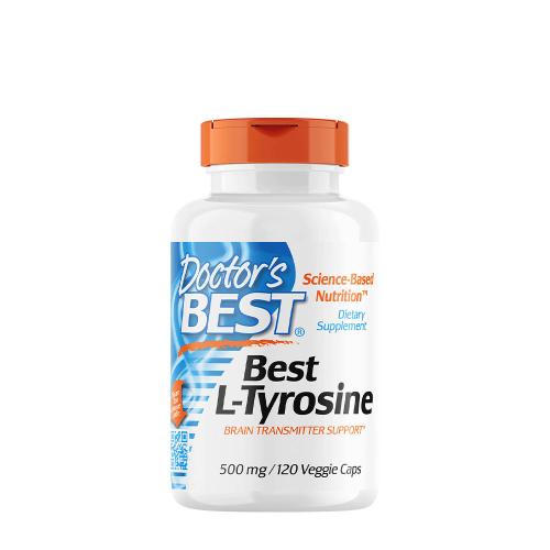 Doctor's Best L-Tyrozín 500 mg  (120 Veggie Kapsla)