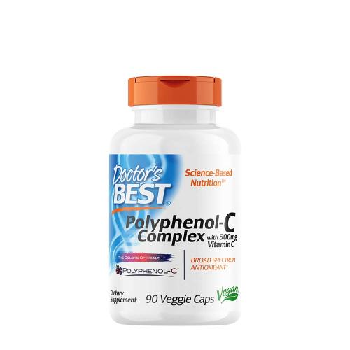 Doctor's Best Polyfenol-C Complex Kapsle + 500 mg vitaminu C  (90 Veggie Kapsla)