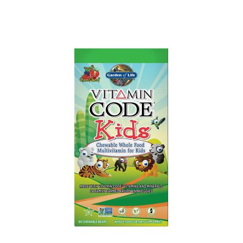 Garden of Life Multivitaminové gumové cukry pro děti (60 Medvés Žuvacia tableta)