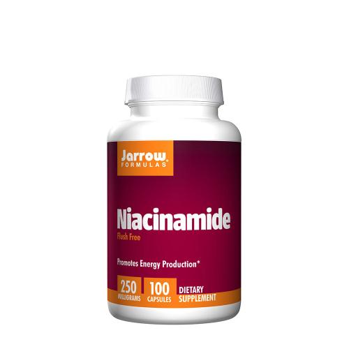 Jarrow Formulas Niacinamid 250 mg - vitamin B3 (100 Kapsla)