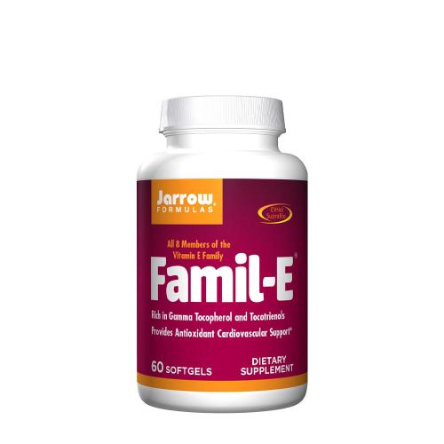 Jarrow Formulas Vitamin E - Famil-E (60 Měkká kapsla)