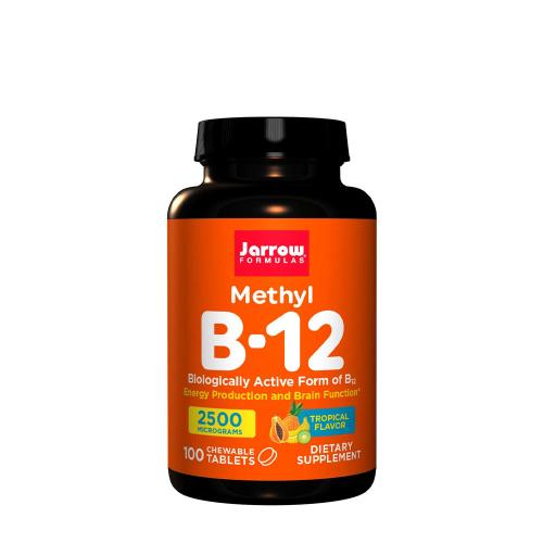 Jarrow Formulas Methyl B-12 2500 mcg (100 Cucavá tableta, Tropické)