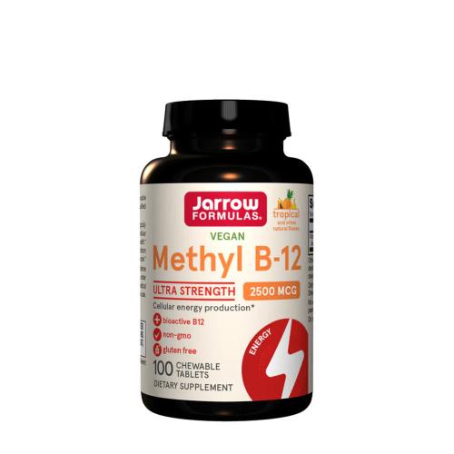 Jarrow Formulas Methyl B-12 2500 mcg (100 Cucavá tableta, Tropické)