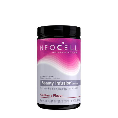 NeoCell Kolagen, biotin a kyselina hyaluronová v prášku  (330 g, Borůvky)
