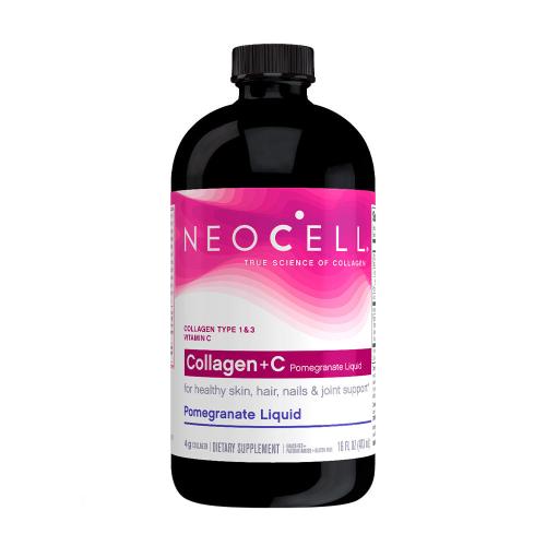 NeoCell Tekutý kolagen+ C Granátové jablko (473 ml, Granátové jablko)