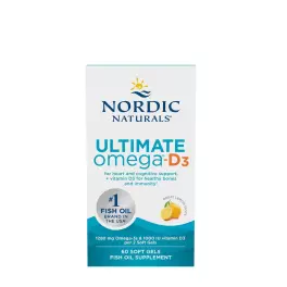   Nordic Naturals Ultimate Omega-D3 (60 Měkká kapsla, Citron)