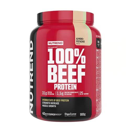 Nutrend 100% hovězí protein - 100% Beef Protein (900 g, Almond Pistachio)