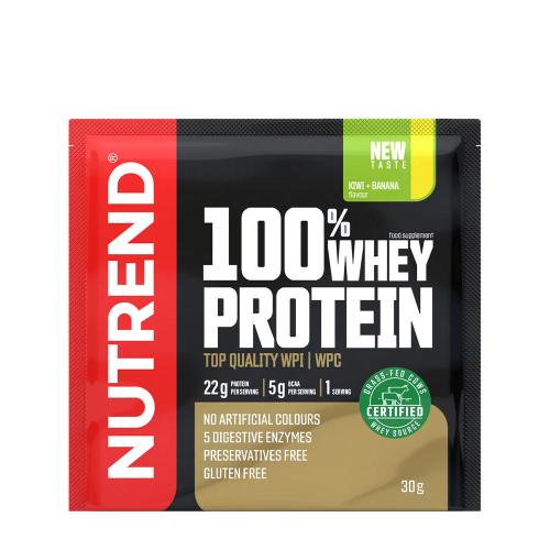 Nutrend 100% syrovátkový protein - 100% Whey Protein (30 g, Kiwi-banán)
