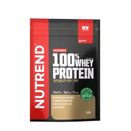   Nutrend 100% syrovátkový protein - 100% Whey Protein (400 g, Jahoda)
