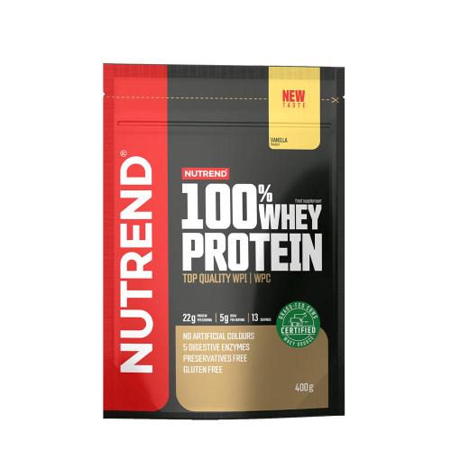 Nutrend 100% syrovátkový protein - 100% Whey Protein (400 g, Vanilka)