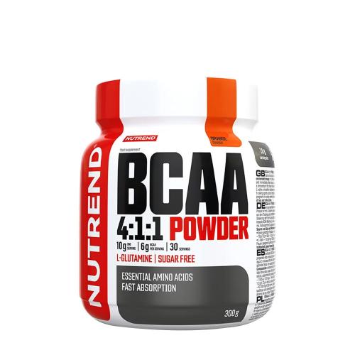 Nutrend BCAA 4:1:1 prášek - BCAA 4:1:1 Powder (300 g, Pomeranč)