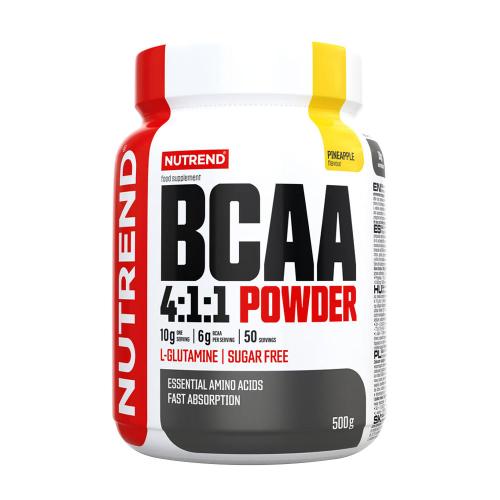 Nutrend BCAA 4:1:1 prášek - BCAA 4:1:1 Powder (500 g, Ananas)