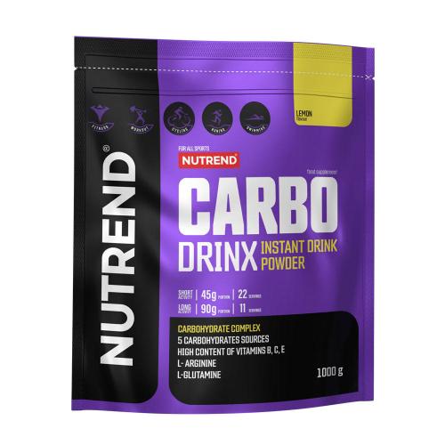 Nutrend NUTREND CARBODRINX (1000g, - citron) - NUTREND CARBODRINX (1000g, - lemon) (1000 g, Citron)