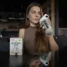 Nutrend Lahodný veganský protein - Delicious Vegan Protein (450 g, Latte Macchiato)