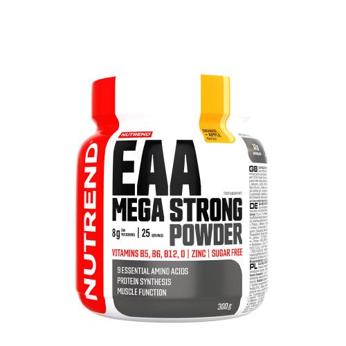 Nutrend EAA Mega Strong Powder - EAA Mega Strong Powder (300 g, Pomeranč a jablko)