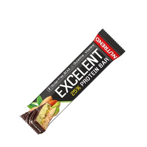 Nutrend Excelentní proteinová tyčinka Double - Excelent Protein Bar Double (1 tyčinka, Almond Pistachio)