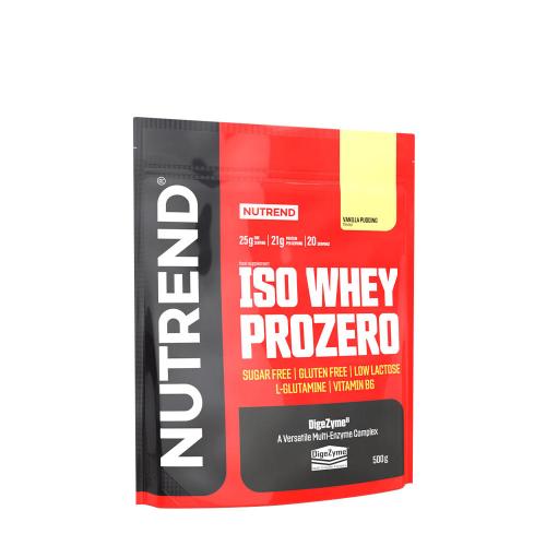 Nutrend Iso Whey Prozero - Iso Whey Prozero (500 g, Vanilkový pudink)