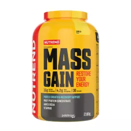   Nutrend Hmotnostní přírůstek - Mass Gain (2100 g, Vanilka)
