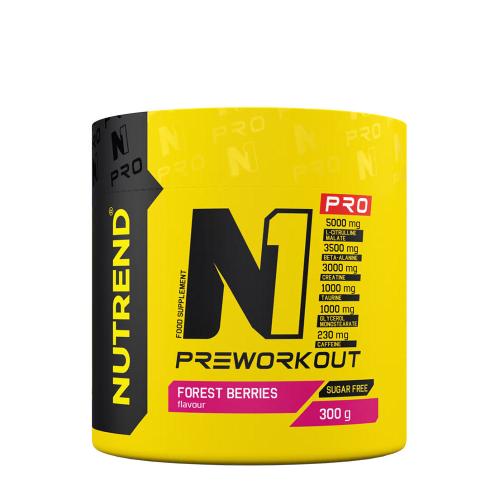 Nutrend N1 Pro Preworkout - N1 Pro Preworkout (300 g, Lesní ovoce)