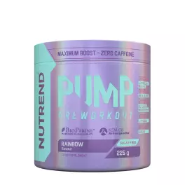   Nutrend Čerpadlo před tréninkem - Pump Preworkout (225 g, Rainbow)