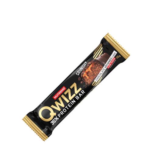Nutrend Proteinová tyčinka Qwizz - Qwizz Protein Bar (1 tyčinka, Čokoládový brownie)