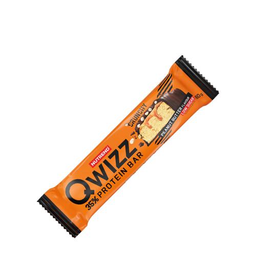Nutrend Proteinová tyčinka Qwizz - Qwizz Protein Bar (1 tyčinka, Arašídové máslo)
