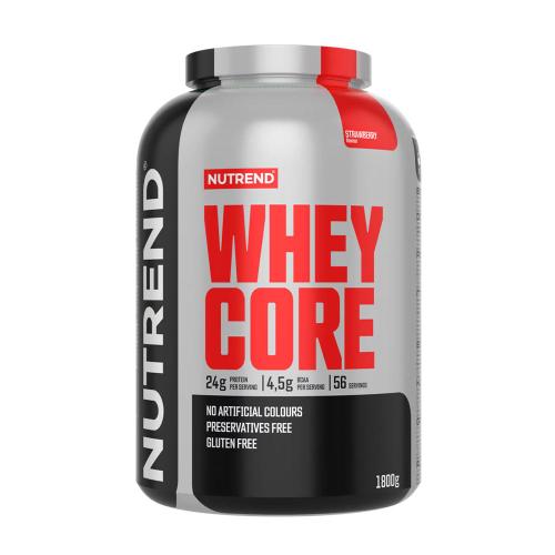 Nutrend Syrovátkové jádro - Whey Core (1800 g, Jahoda)